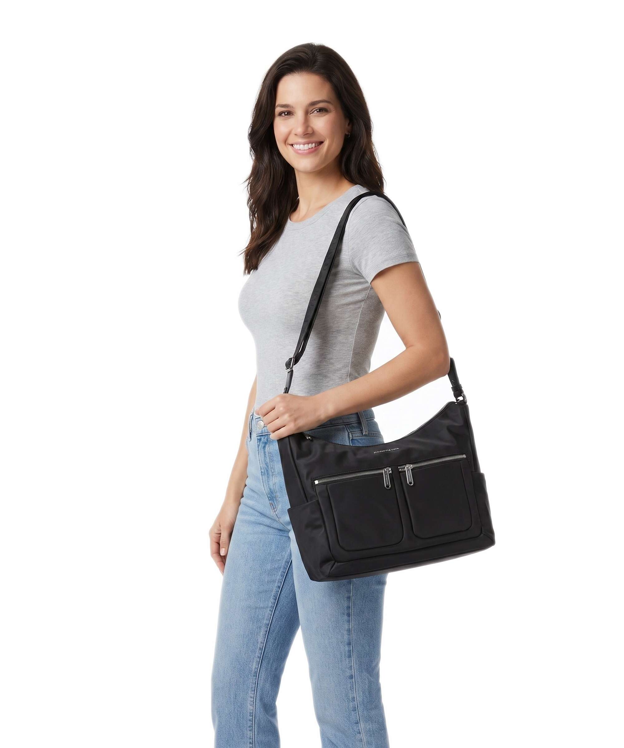 Mandarina Duck Active Lux Hobo bag black