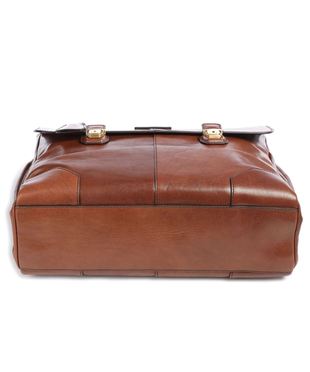 The Bridge Vespucci Briefcase marrone