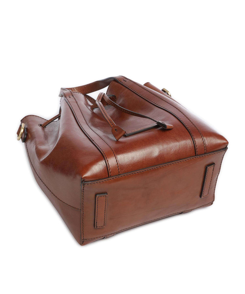 The Bridge Vittoria Bucket bag marrone