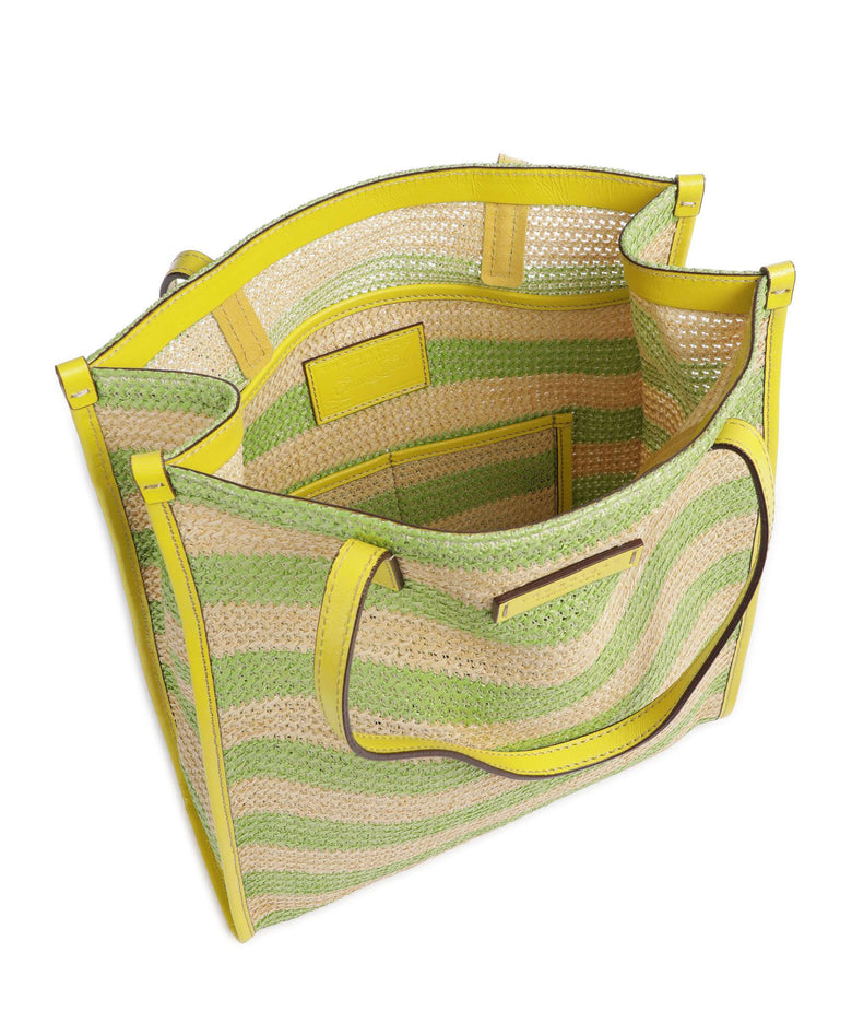 The Bridge Mirra Wow Tote bag lime