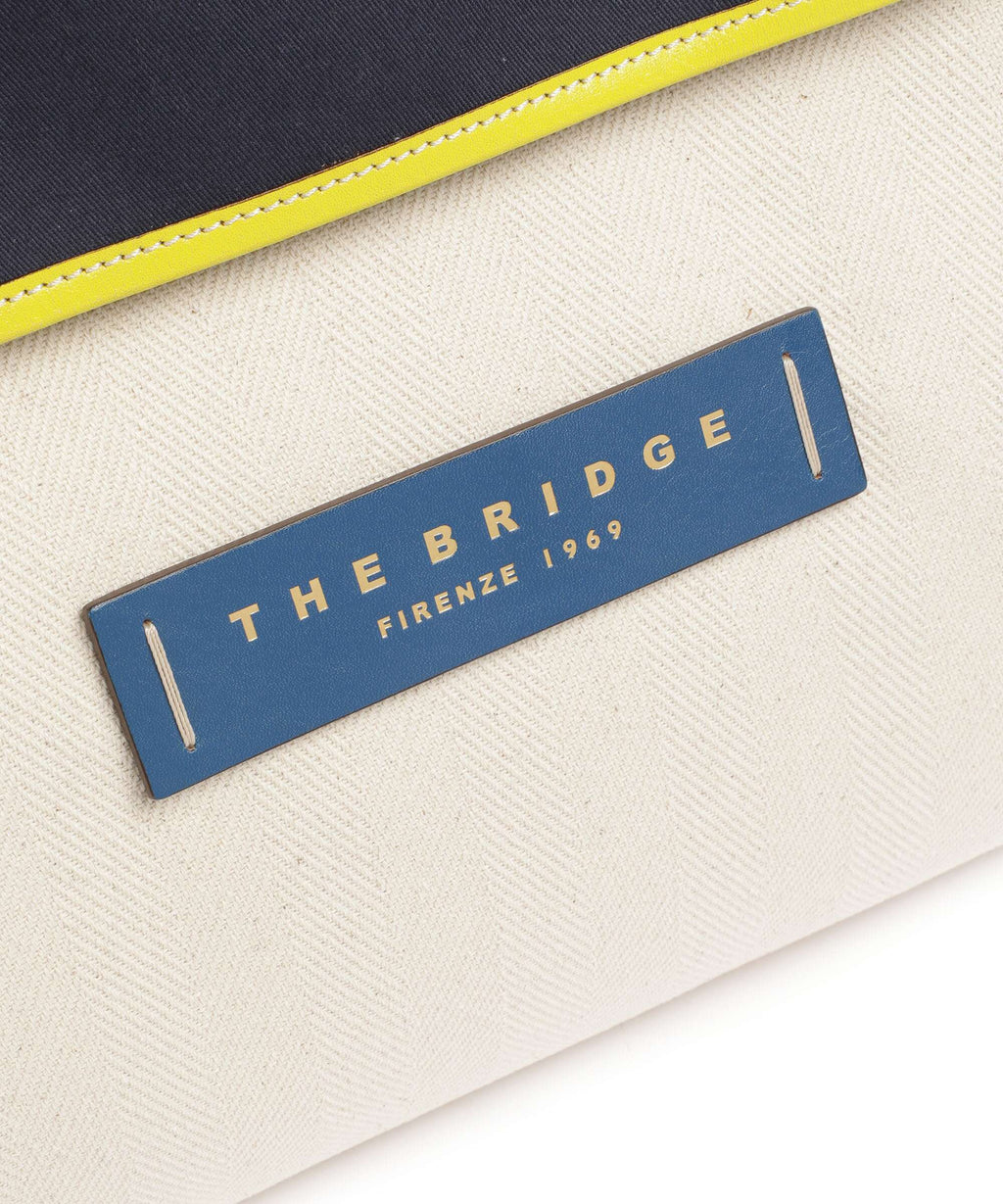 The Bridge Elisa Tote bag naturale jeans lime