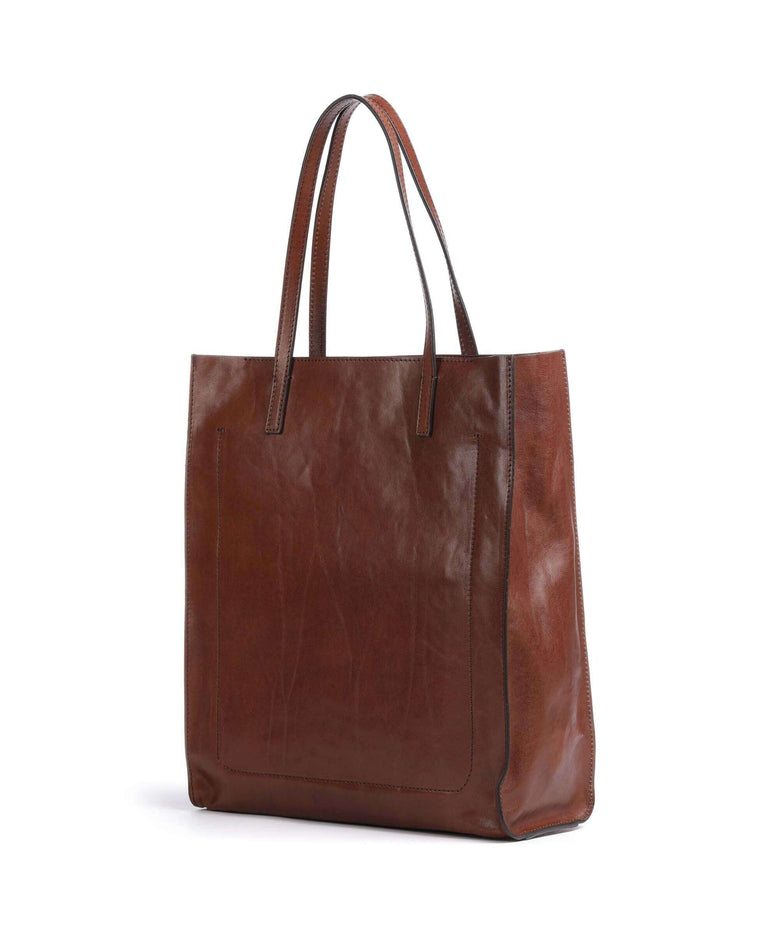 The Bridge Mirra Tote bag marrone