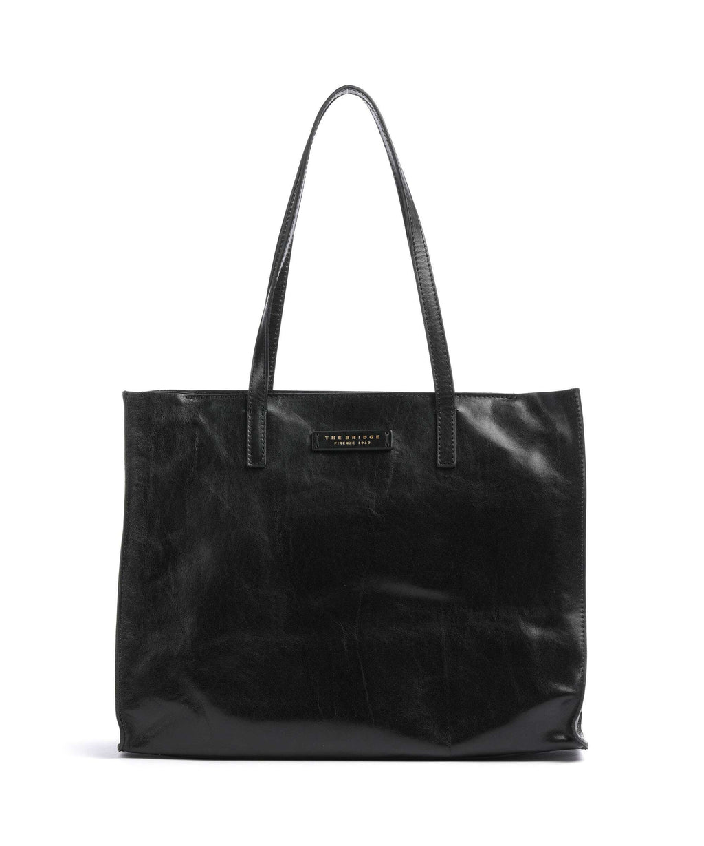 The Bridge Mirra Tote bag nero