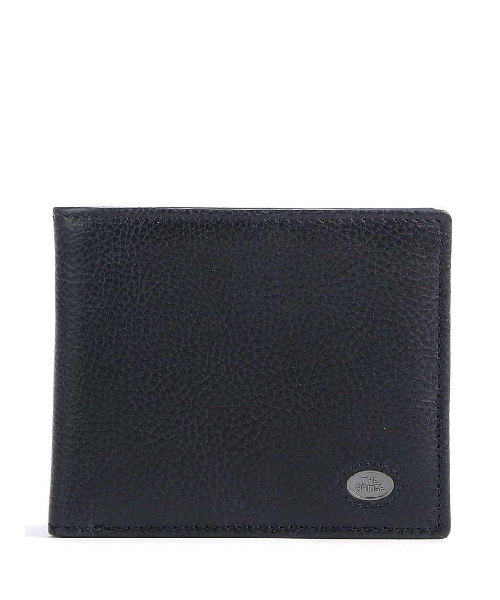 The Bridge Fabio Wallet blu navy