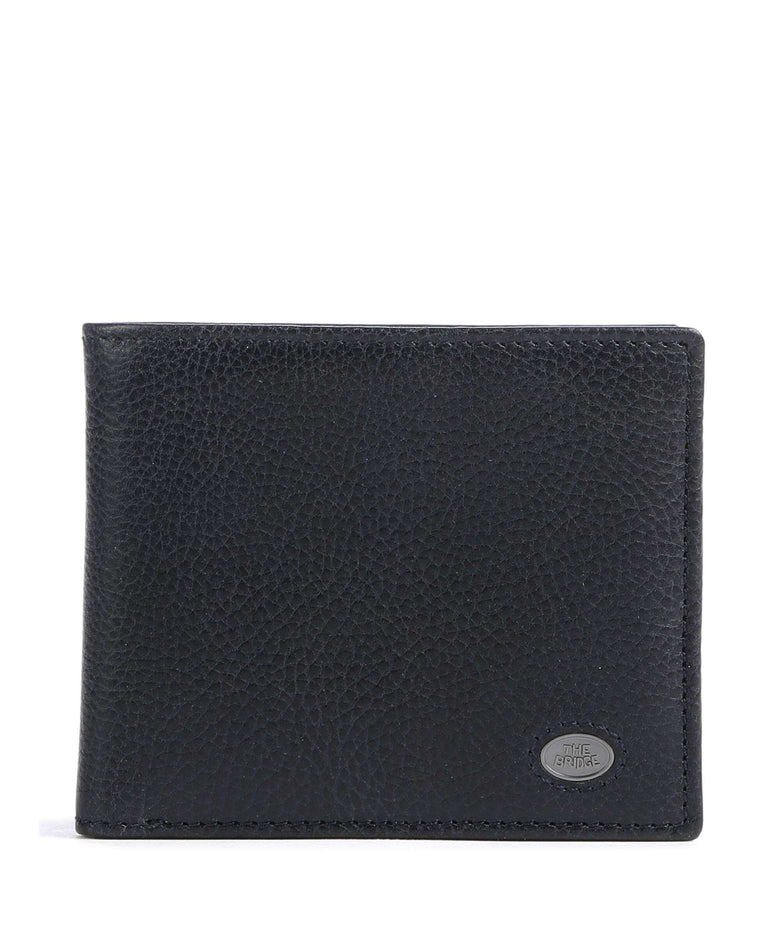 The Bridge Fabio Wallet blu navy