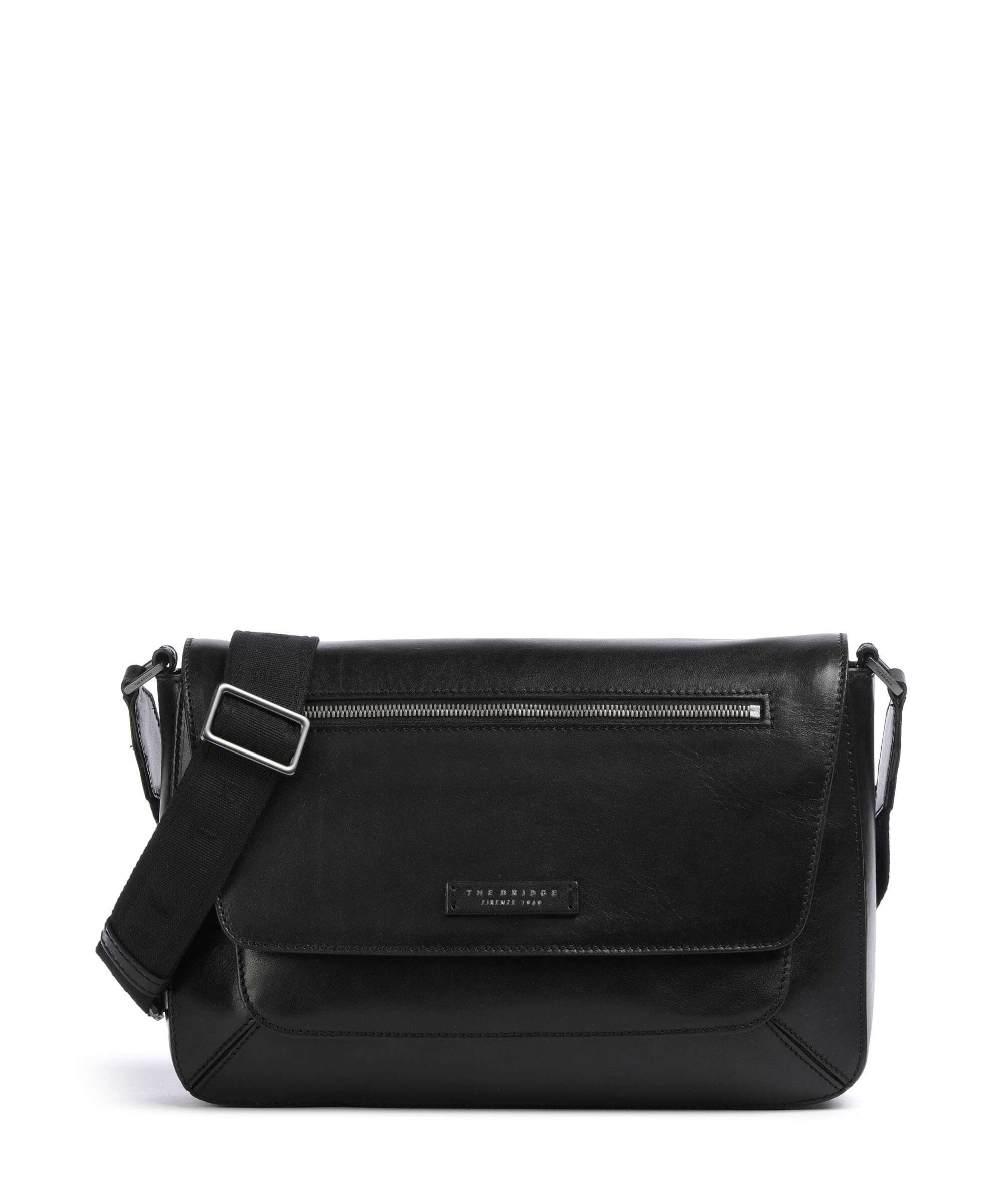 The Bridge Giulio Messenger bag black