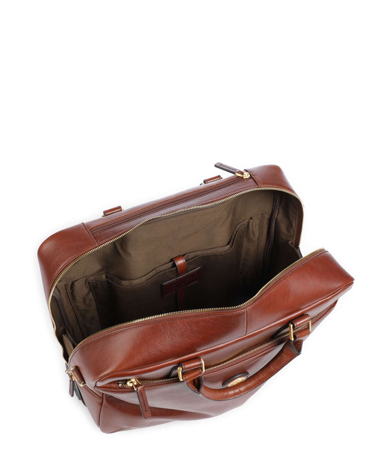 The Bridge Story Viaggio Rolling briefcase brown