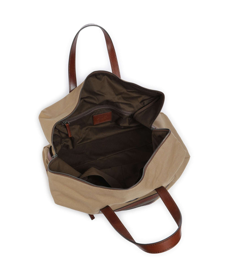 The Bridge Story Viaggio Soft Weekend bag natural