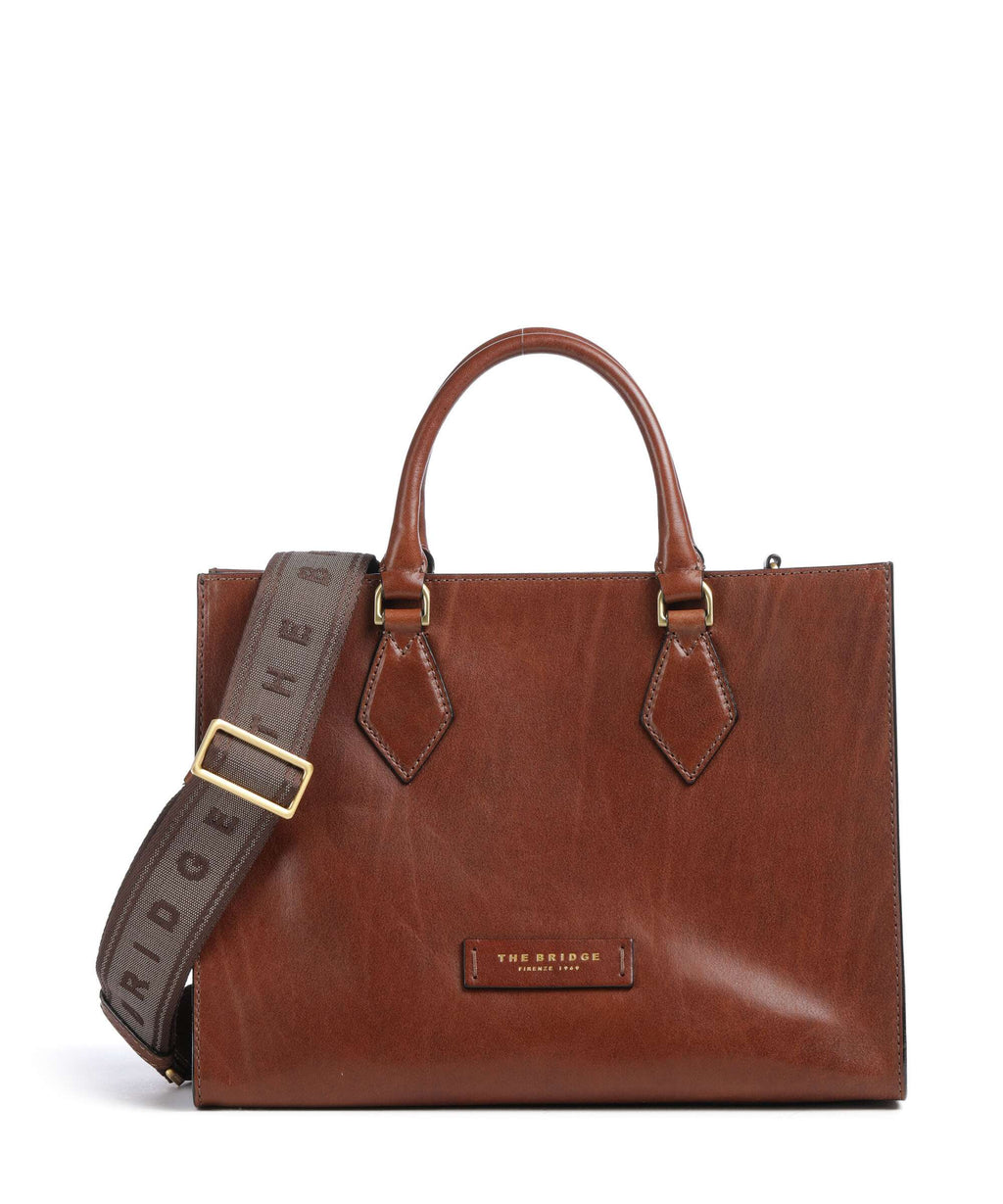 The Bridge Ida Handbag marrone