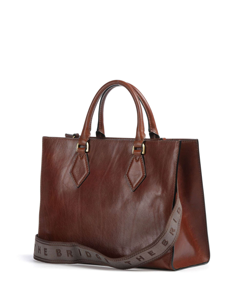 The Bridge Ida Handbag marrone