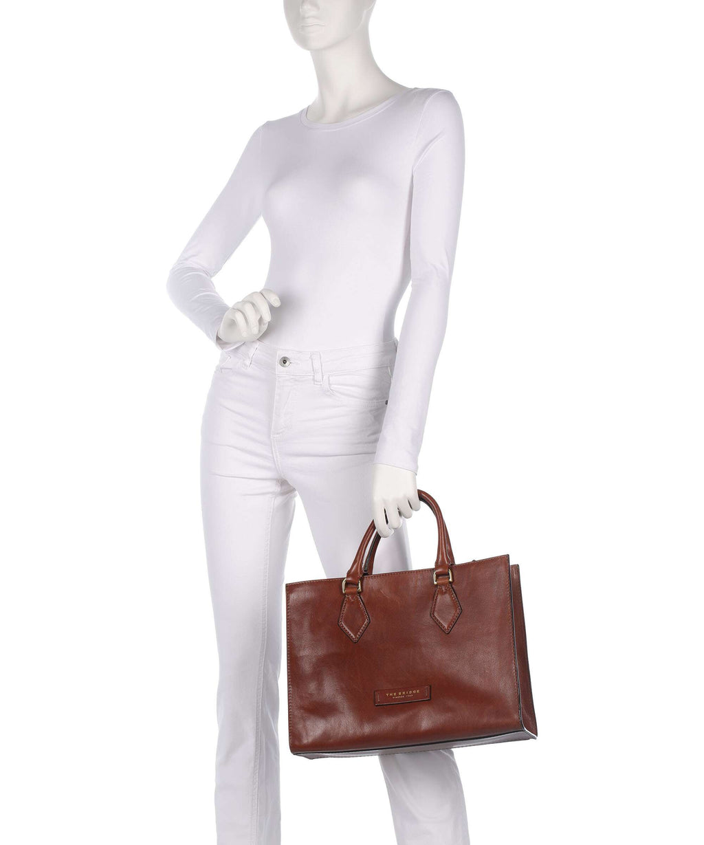 The Bridge Ida Handbag marrone