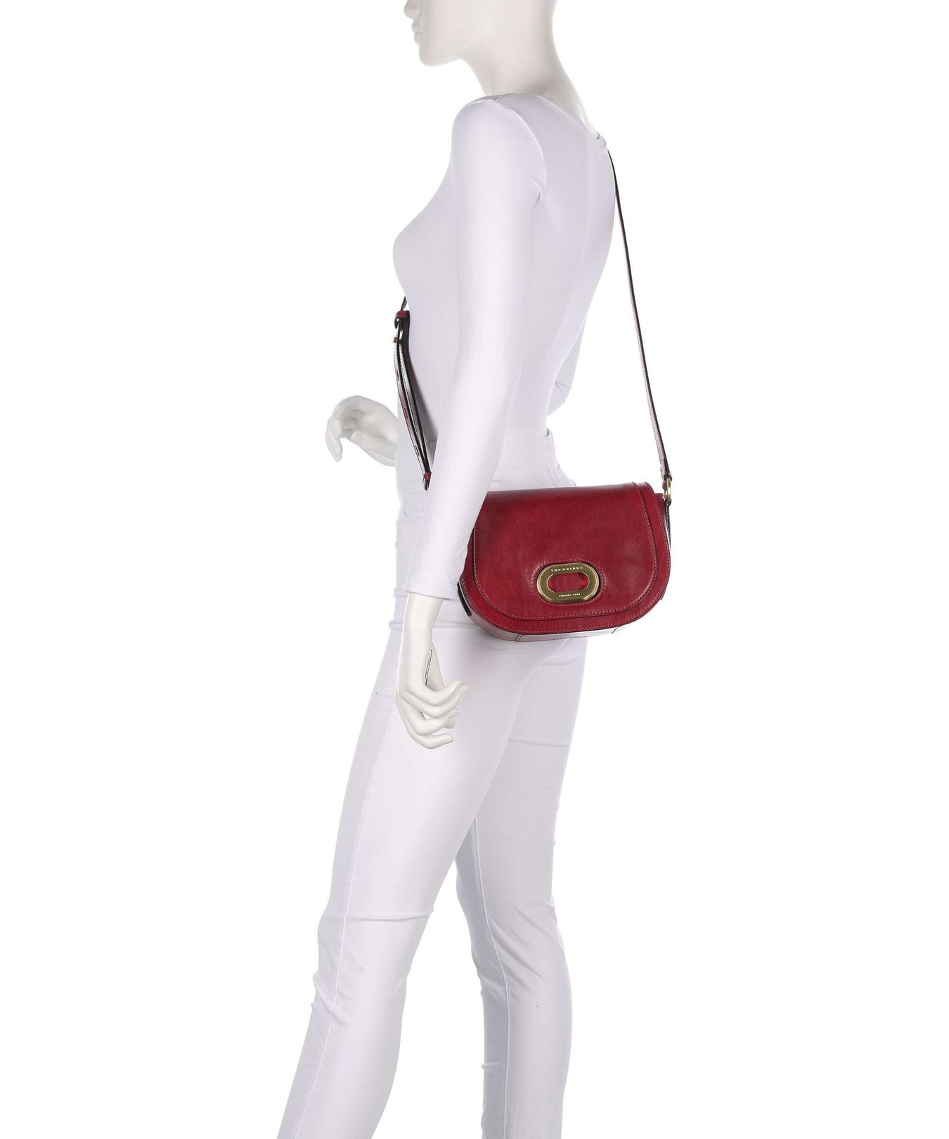 The Bridge Ilaria Crossbody bag rosso ribes