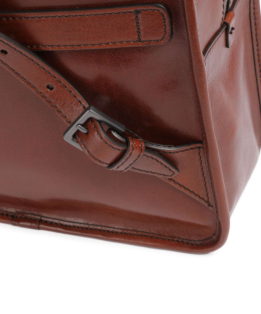 The Bridge Isaia Backpack marrone/rut scamosciato opaco