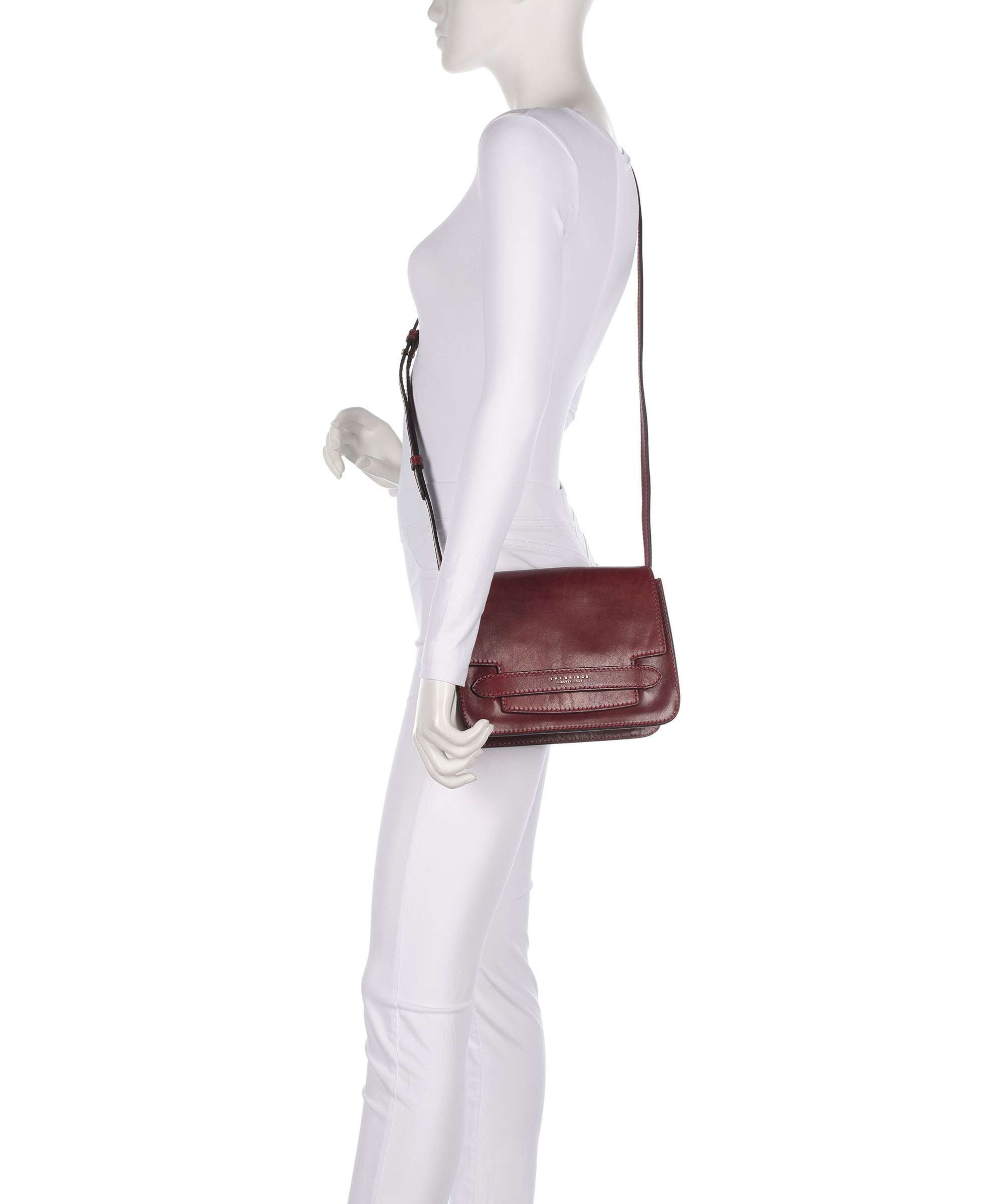 The Bridge Lucrezia Crossbody bag mosto