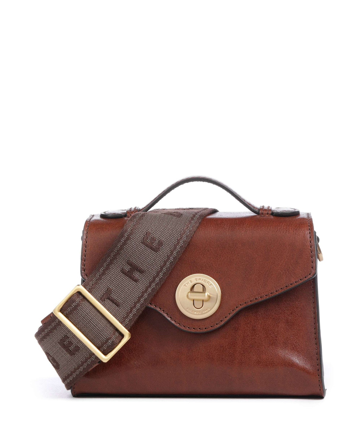The Bridge Irene Crossbody bag marrone