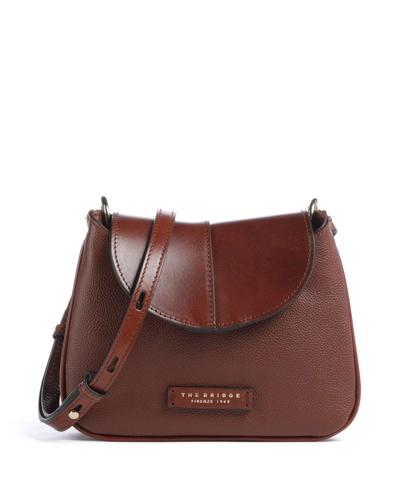The Bridge Elisabetta Crossbody bag marrone