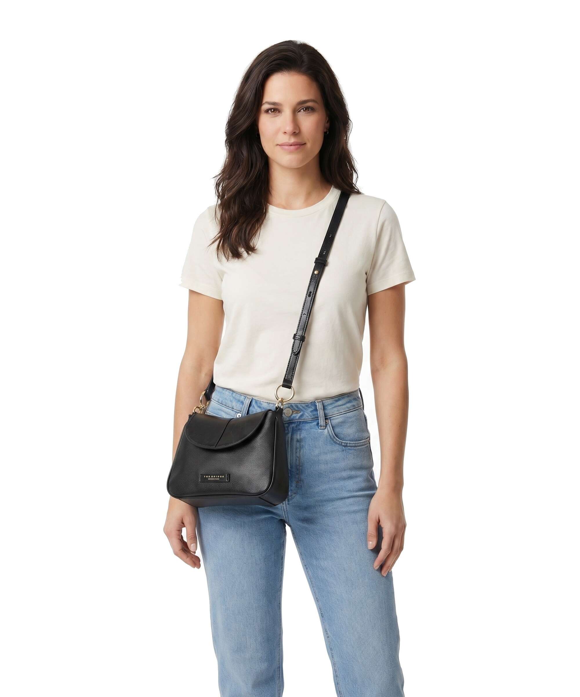 The Bridge Elisabetta Crossbody bag nero