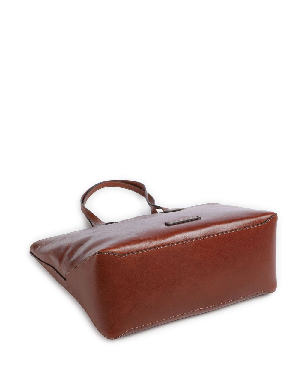 The Bridge Larissa Tote bag marrone