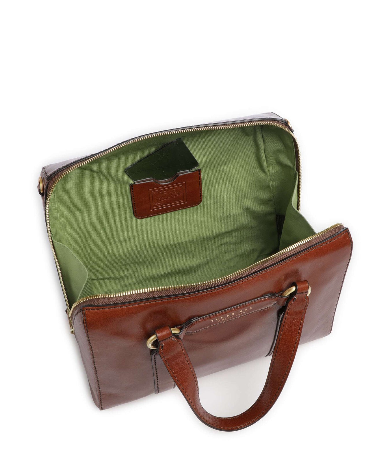 The Bridge Laura Handbag marrone