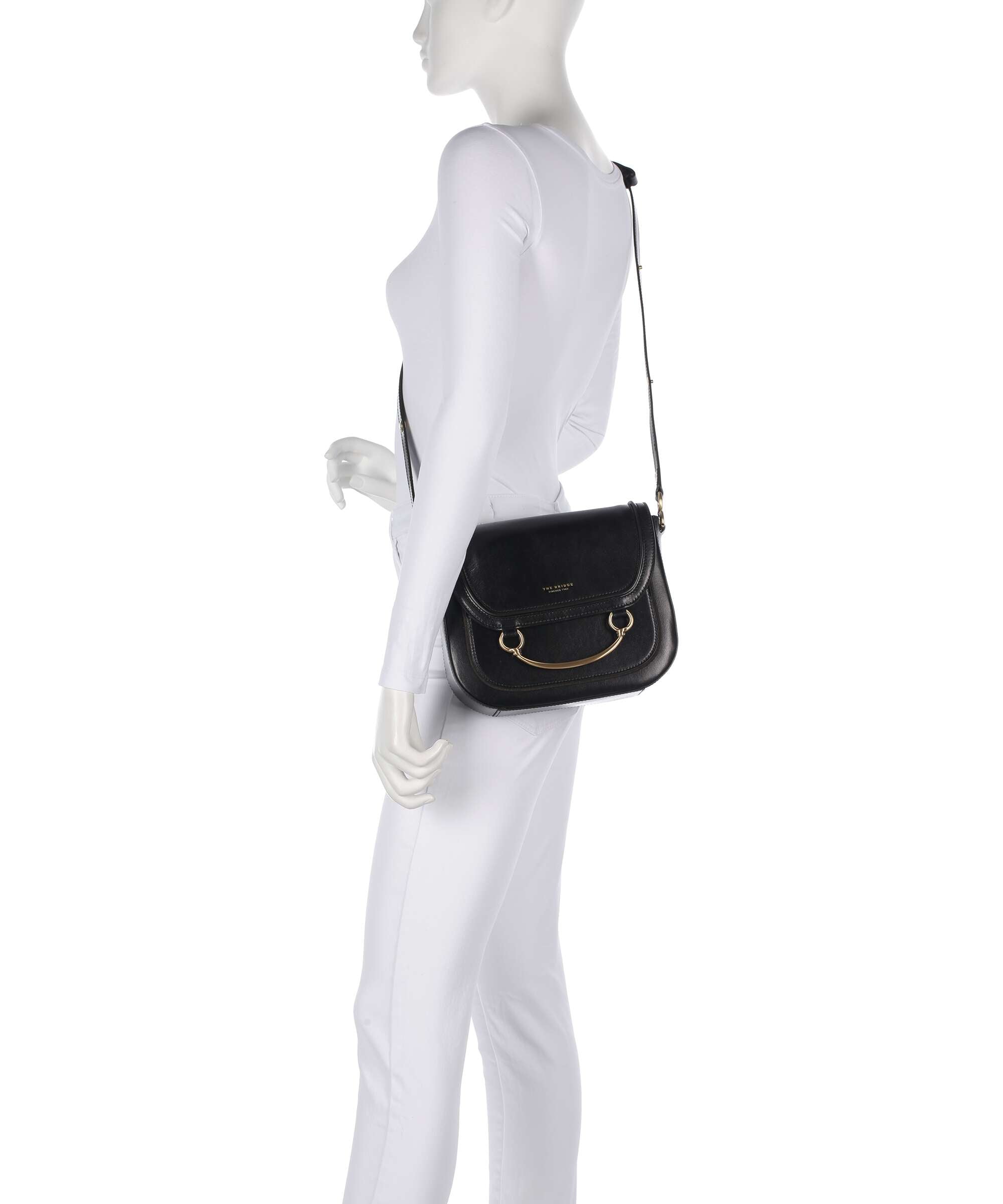 The Bridge Luce Crossbody bag nero