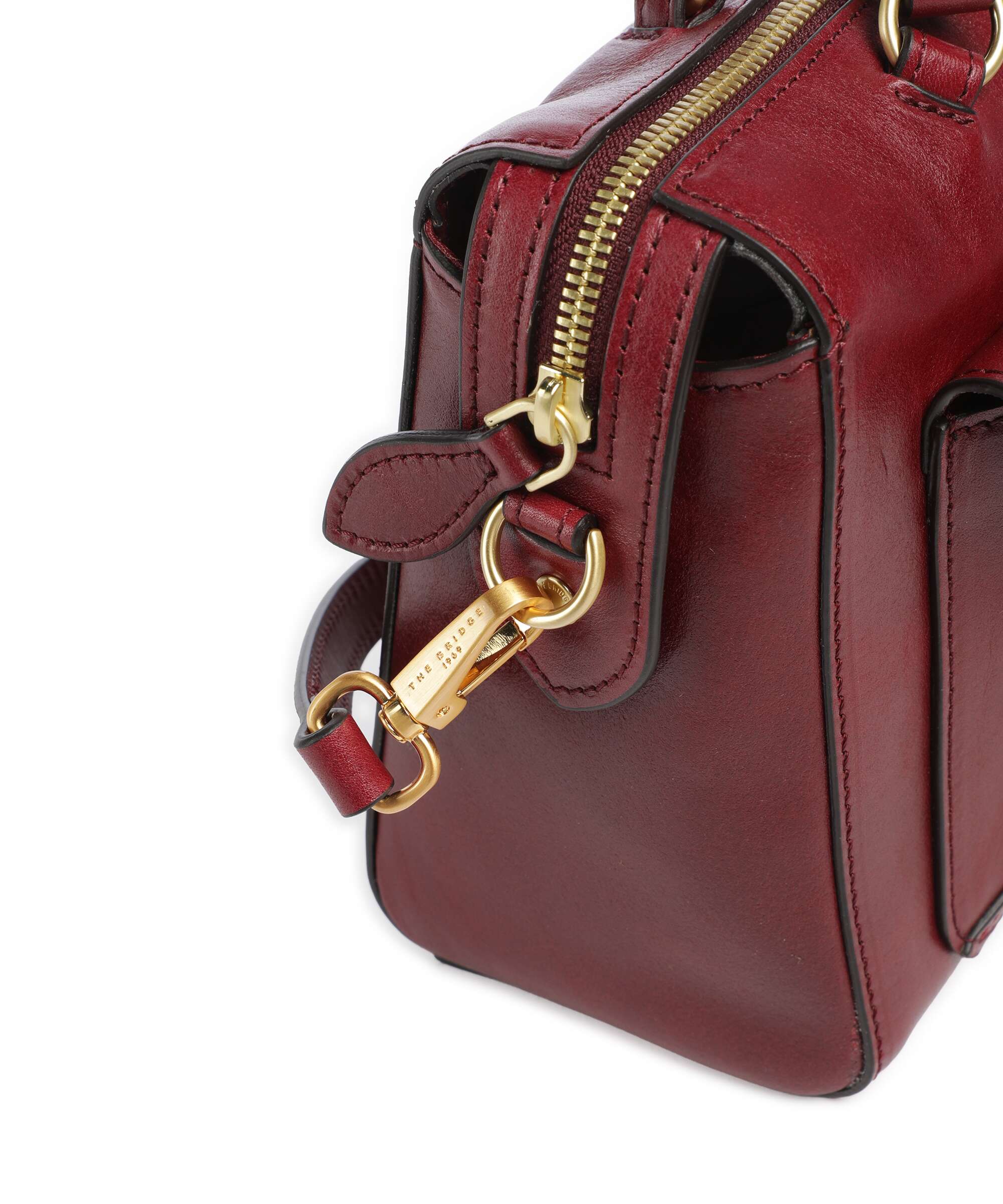 The Bridge Frida Handbag barolo
