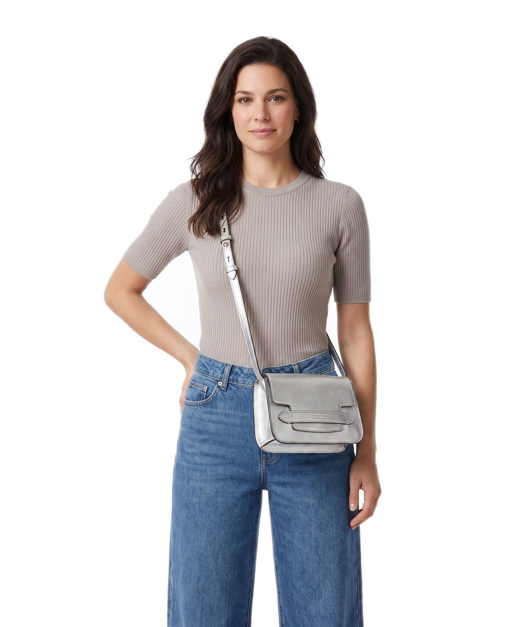 The Bridge Lucrezia Crossbody bag silver