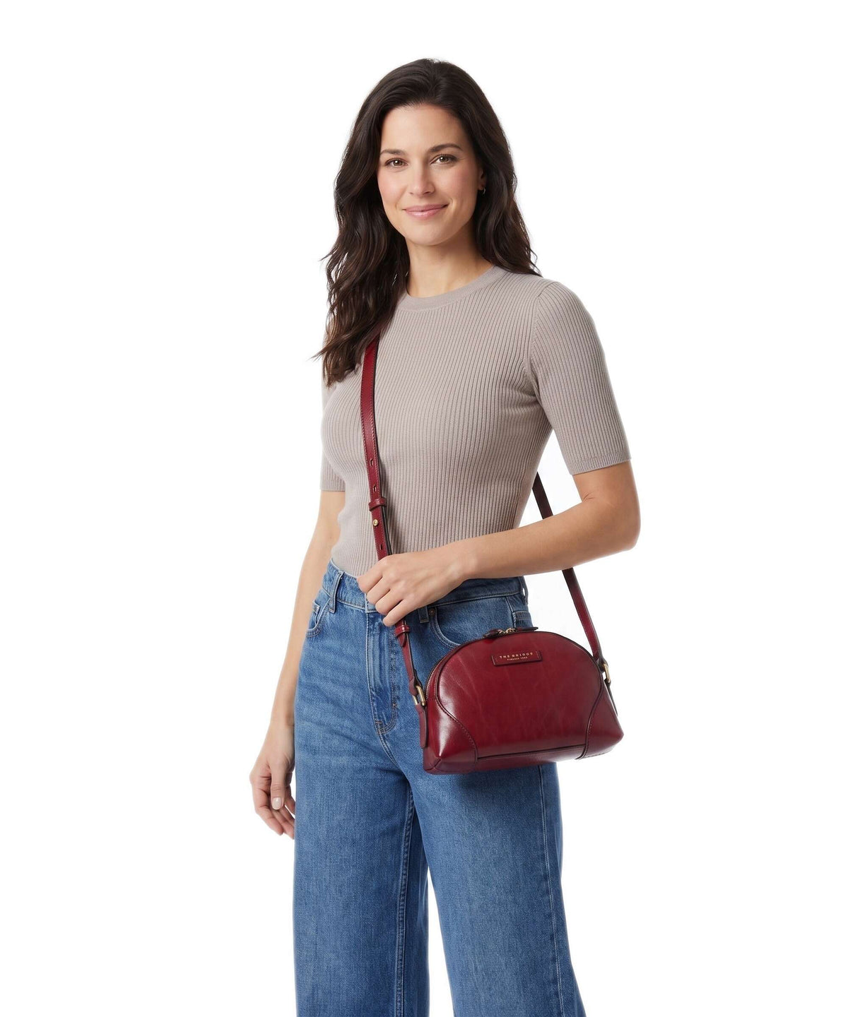 The Bridge Magda Crossbody bag barolo