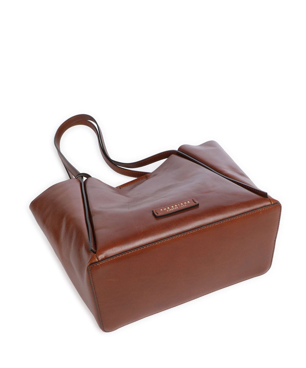The Bridge Icons Tote bag marrone
