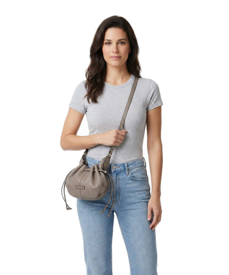 The Bridge Martina Bucket bag greige