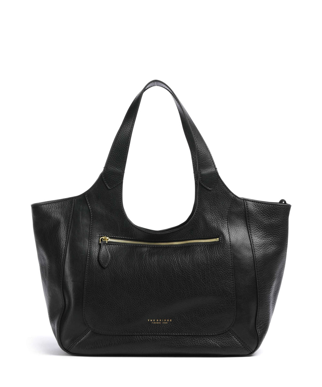 The Bridge Luce Soft Tote bag nero