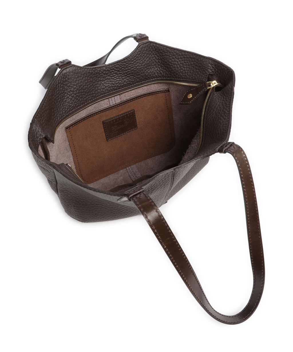 The Bridge Martina Tote bag moka