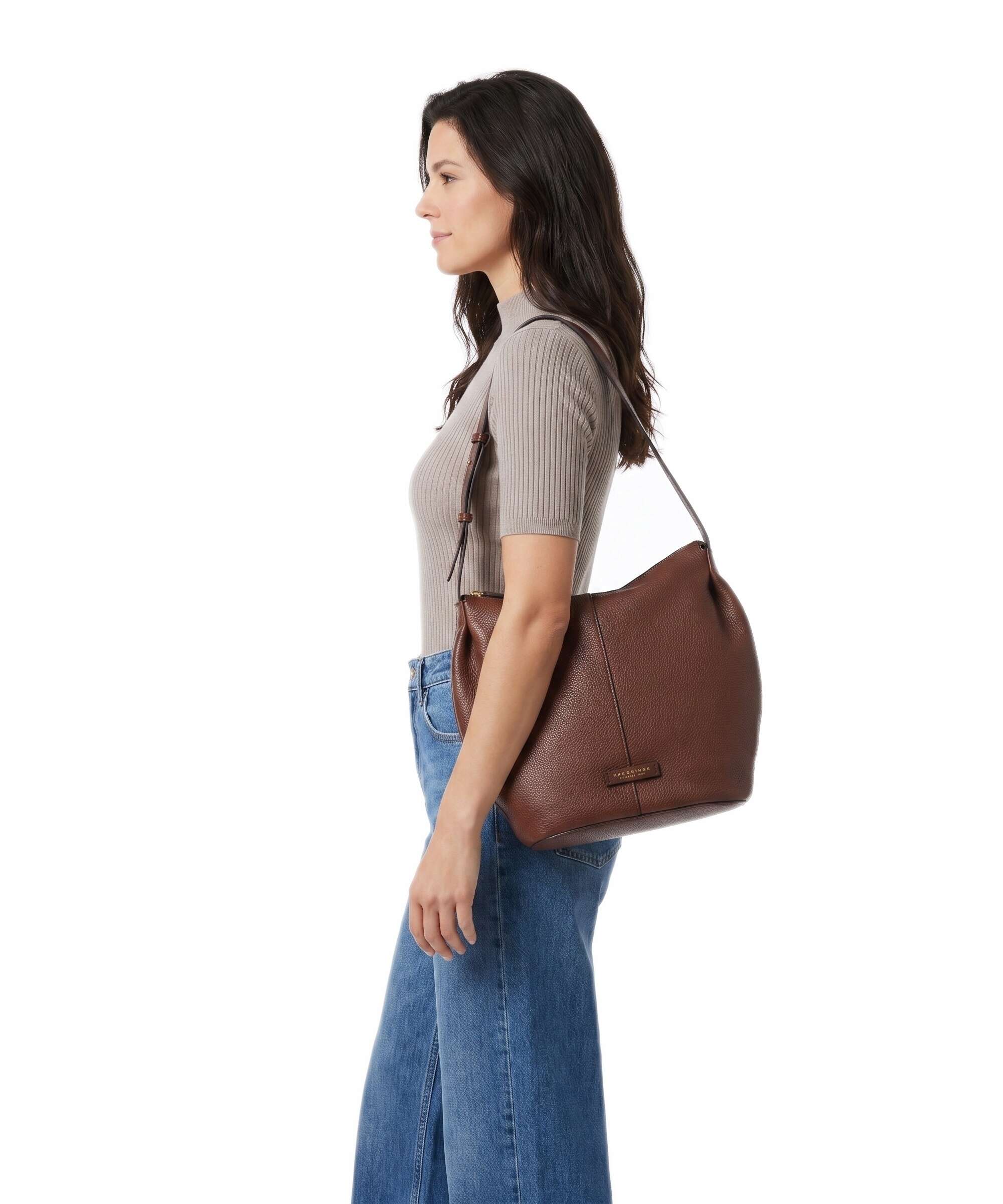 The Bridge Marisa Hobo bag marrone