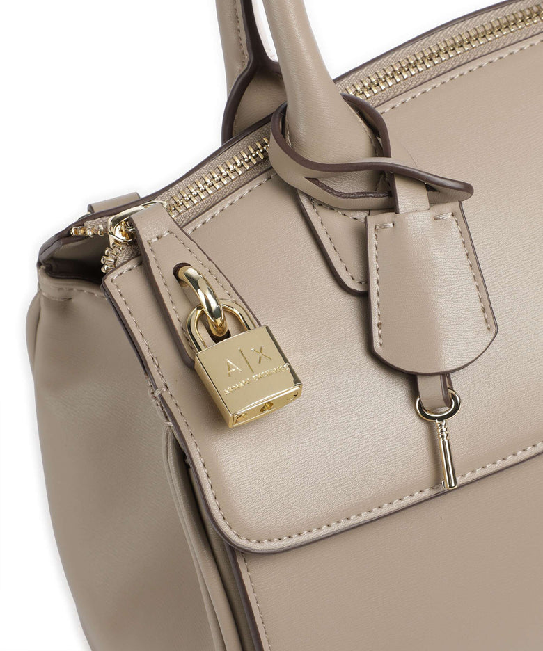 Armani Exchange Jane M Handbag sand