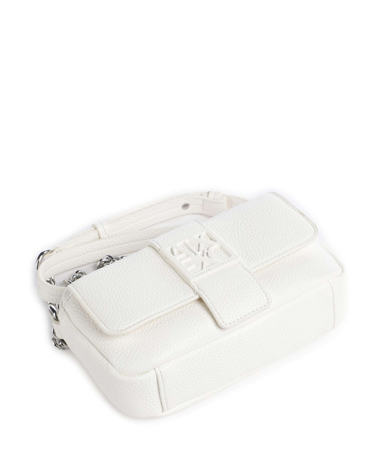 Armani Exchange Susie Soft Crossbody bag off white