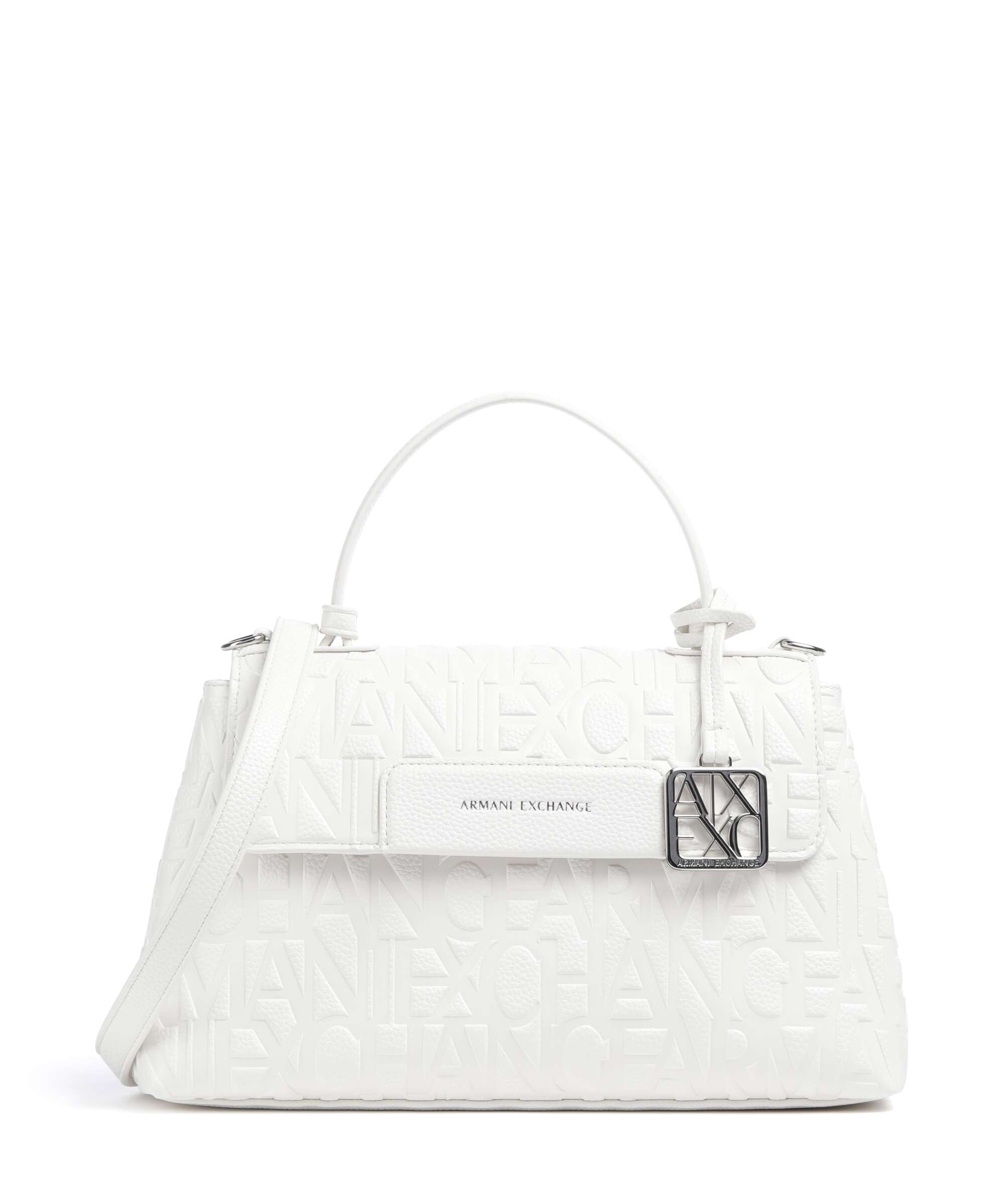 Armani Exchange Liz Handbag off white