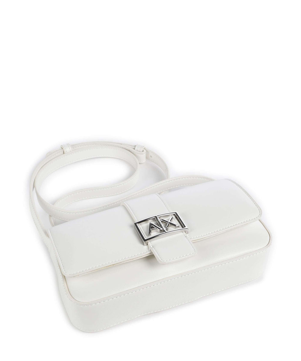 Armani Exchange Wonder Mini Crossbody bag off white