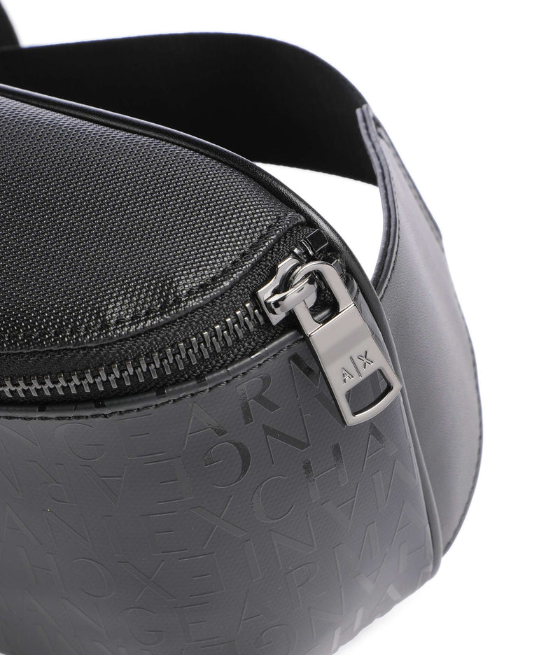 Armani Exchange Dylan Fanny pack black/gunmetal/shiny black