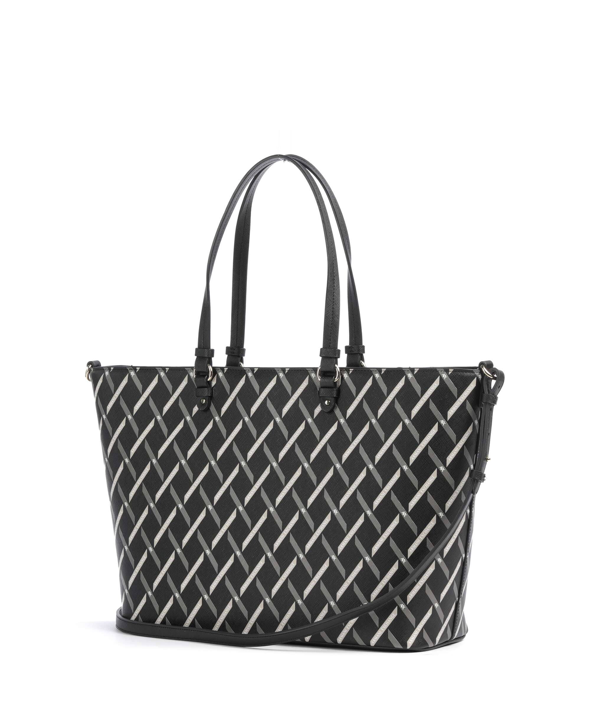 Armani Exchange Gynger Logo M Tote bag black