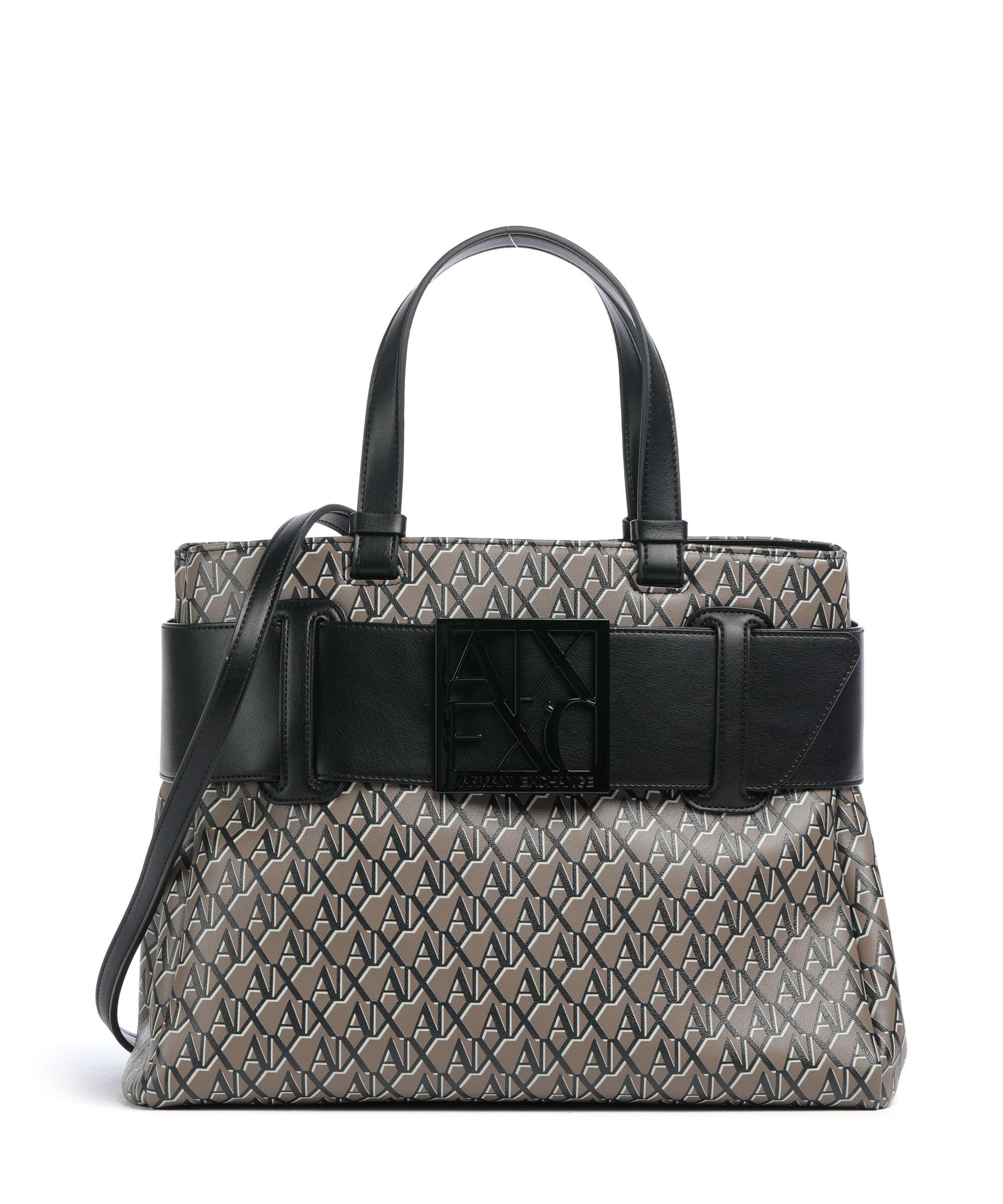 Armani Exchange Susy Soft Handbag brown bass/black