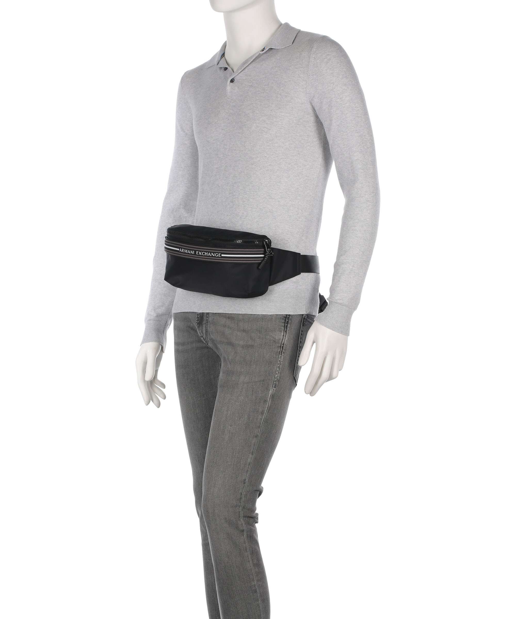 Armani Exchange Gabriel Belt bag black