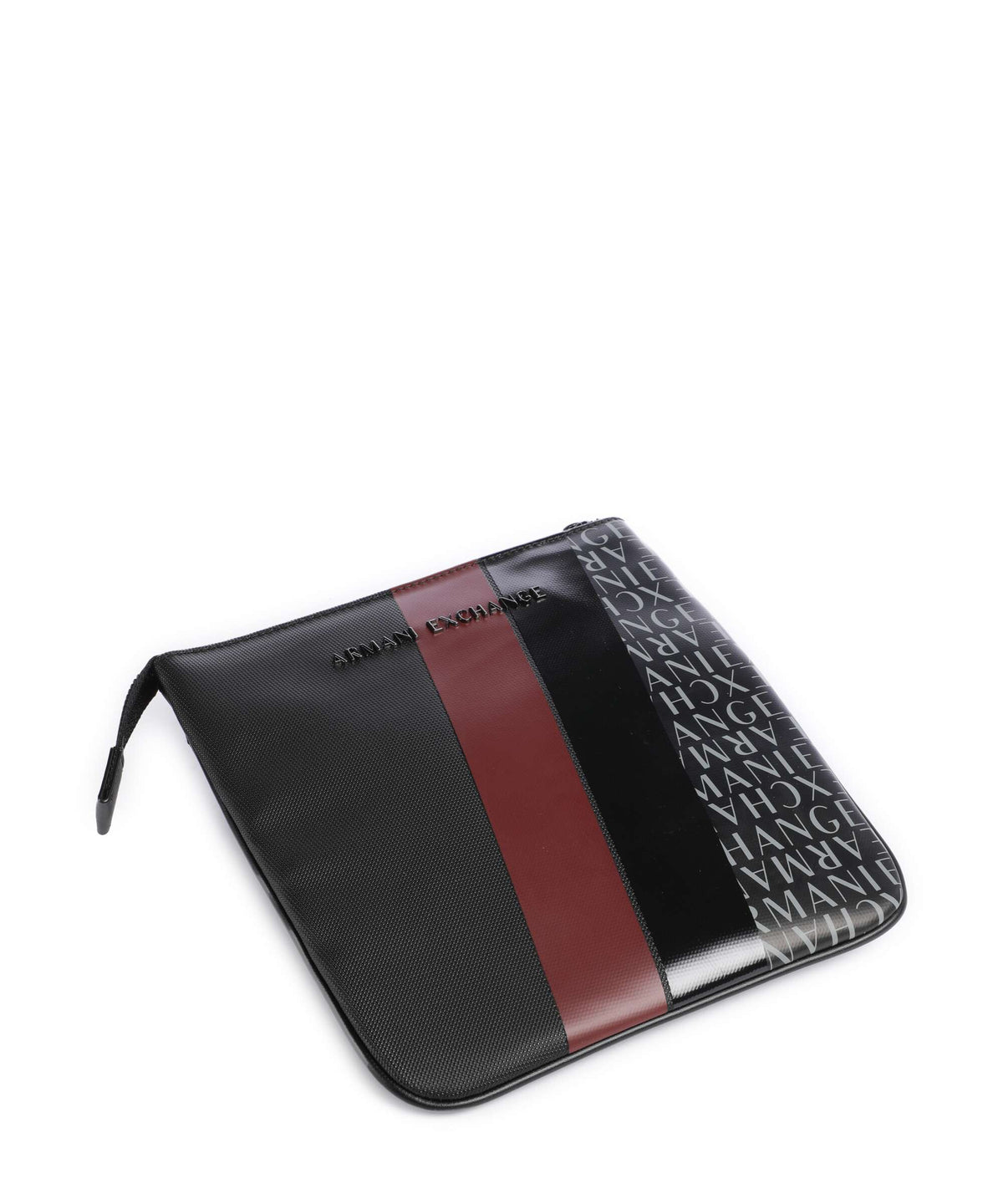 Armani Exchange Dylan Crossbody bag black/pomegranate/black shiny