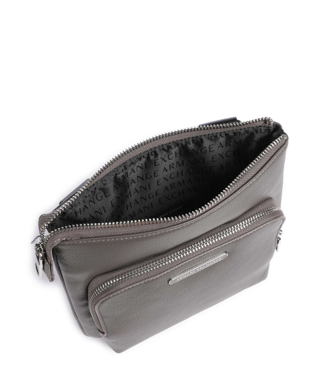 Armani Exchange Okinawa Crossbody bag dark gull gray