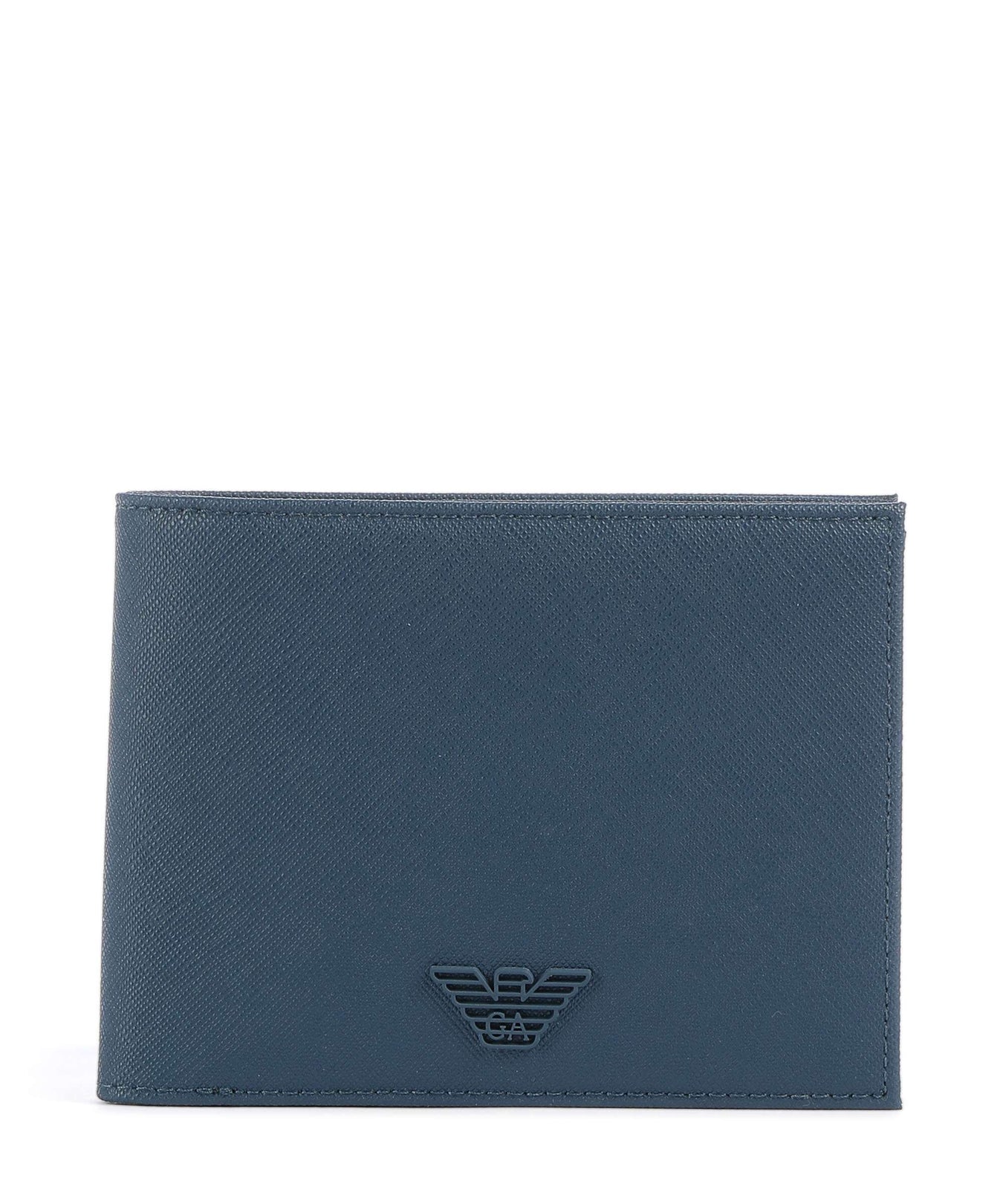 Emporio Armani Saffiano Animation Wallet legion blue