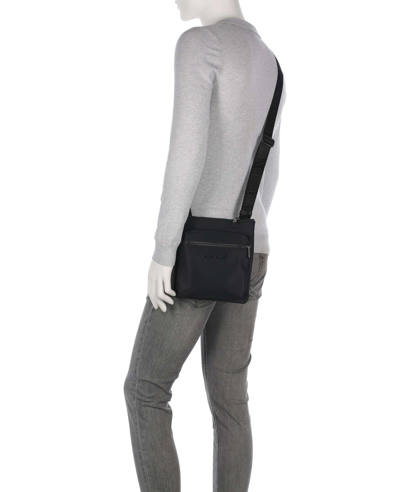 Armani Exchange Commuting Crossbody bag black