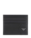 Emporio Armani Premium Nappa Creditcardhouder black beauty