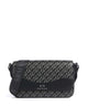 Armani Exchange Wave Monogram Crossbody tas black