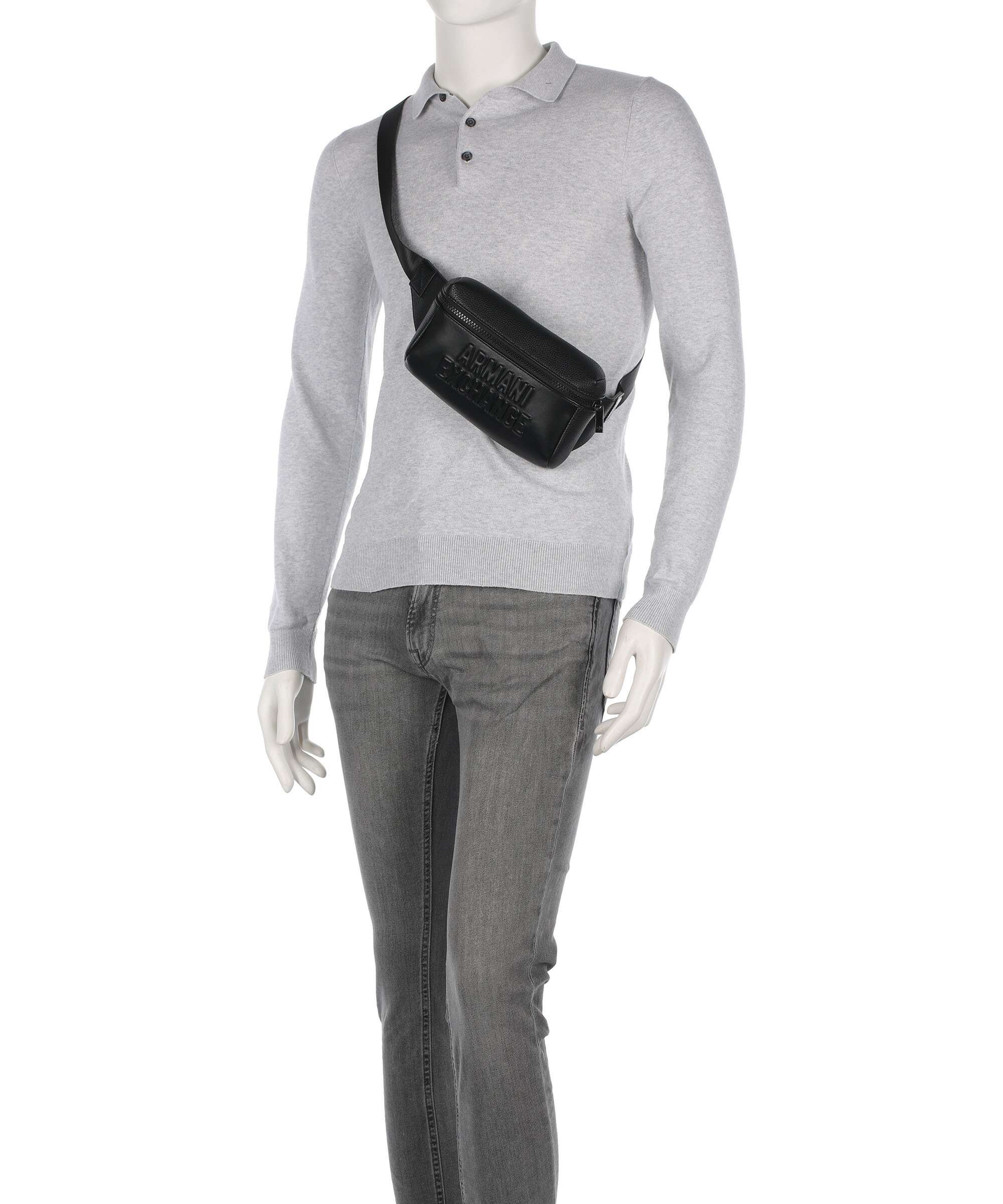 Armani Exchange Gerard Fanny pack black