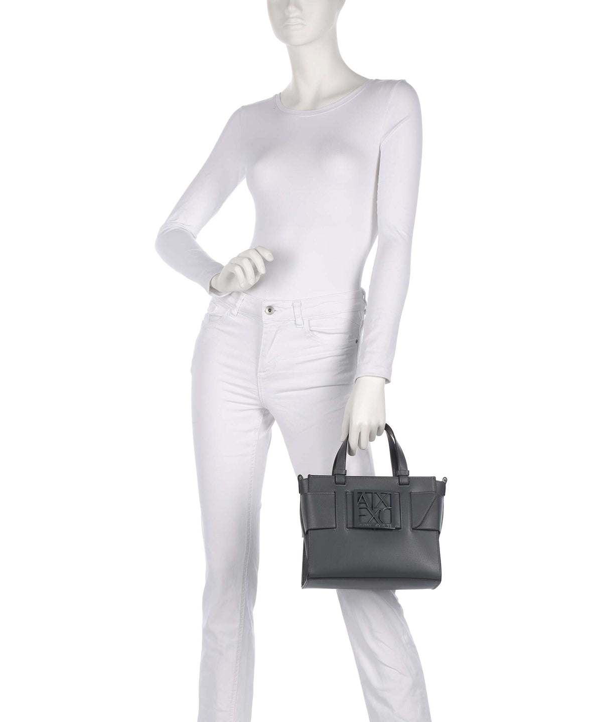 Armani Exchange Susie M Handbag chill steel