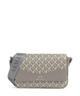 Armani Exchange Wave Monogram Crossbody tas sound sand/brown bass
