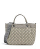 Armani Exchange Wave Monogram M Handtas sound sand/brown bass